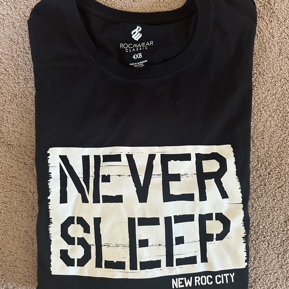 Rocawear Black Graphic T-Shirt for Men